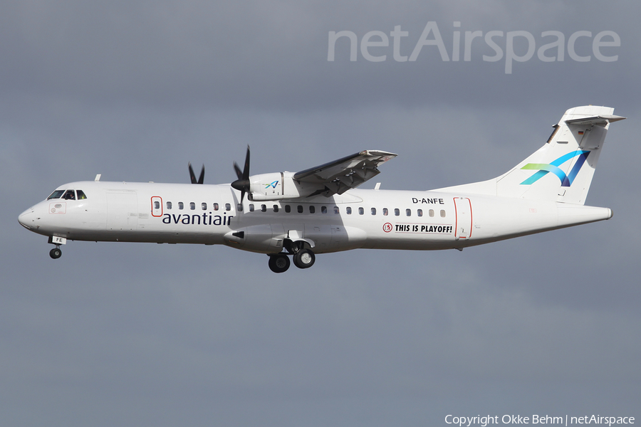 Avanti Air ATR 72-202 (D-ANFE) | Photo 70035