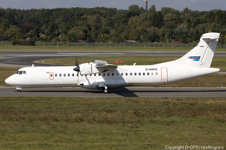 Avanti Air ATR 72-202 (D-ANFE) | Photo 452438