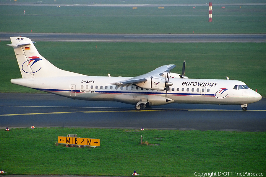 Eurowings ATR 72-202 (D-ANFF) | Photo 182027