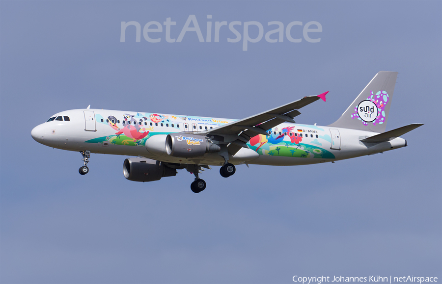 Sundair Airbus A320-214 (D-ANNA) | Photo 454615