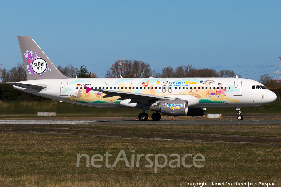 Sundair Airbus A320-214 (D-ANNA) | Photo 378047