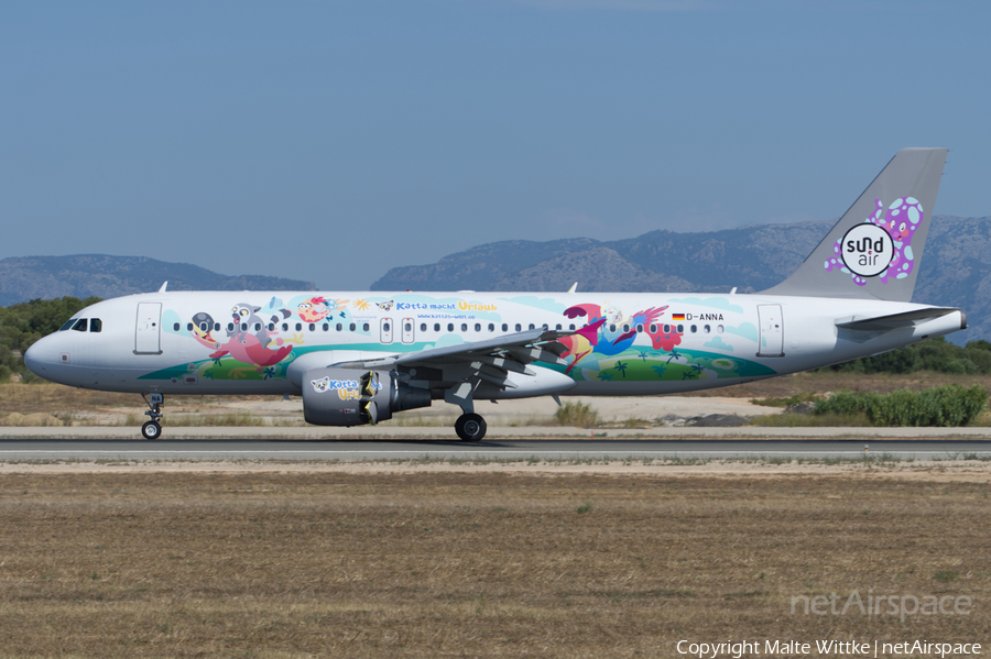 Sundair Airbus A320-214 (D-ANNA) | Photo 396144