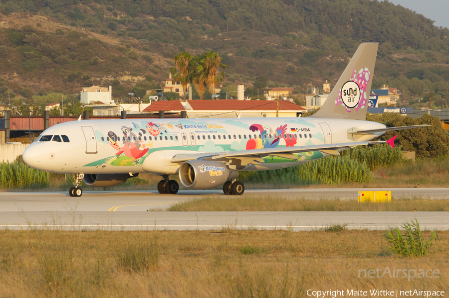 Sundair Airbus A320-214 (D-ANNA) | Photo 448301