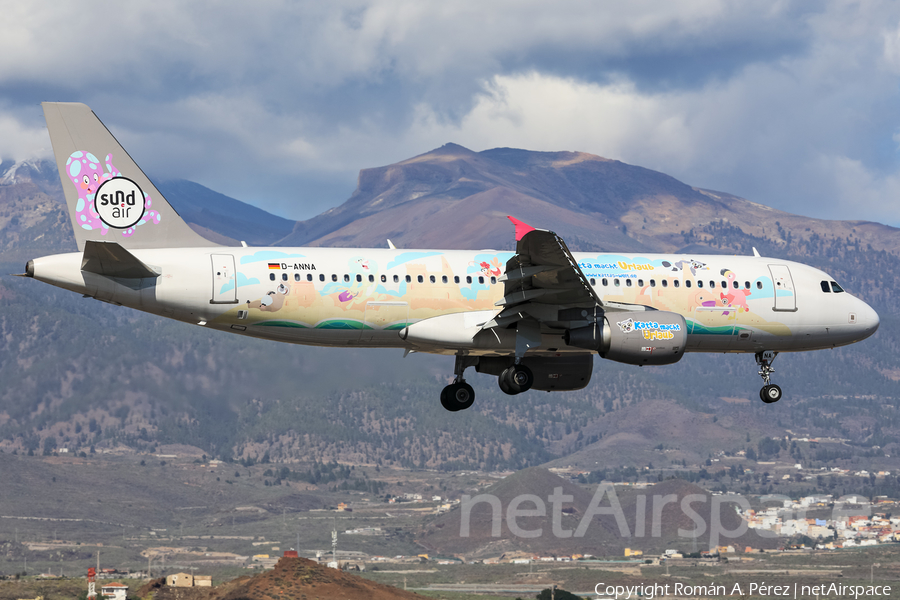 Sundair Airbus A320-214 (D-ANNA) | Photo 483280