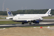 Blue Wings Airbus A320-232 (D-ANNB) at  Dusseldorf - International, Germany