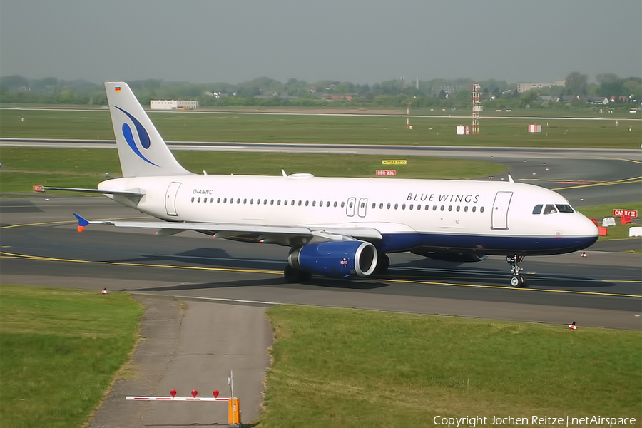 Blue Wings Airbus A320-232 (D-ANNC) | Photo 98716