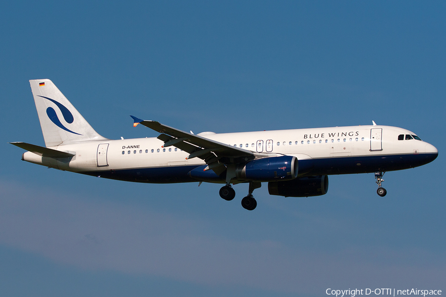 Blue Wings Airbus A320-232 (D-ANNE) | Photo 209662