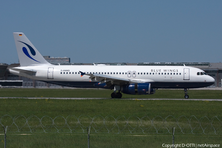 Blue Wings Airbus A320-232 (D-ANNG) | Photo 259115