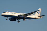 Blue Wings Airbus A320-232 (D-ANNH) at  Hamburg - Fuhlsbuettel (Helmut Schmidt), Germany