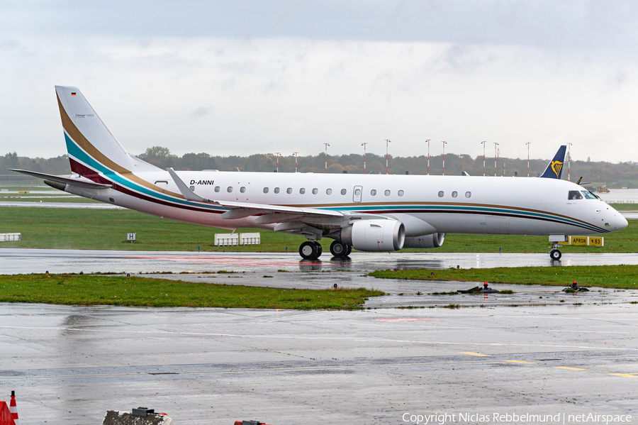 Air Hamburg Embraer Lineage 1000 (ERJ-190-100 ECJ) (D-ANNI) | Photo 476837