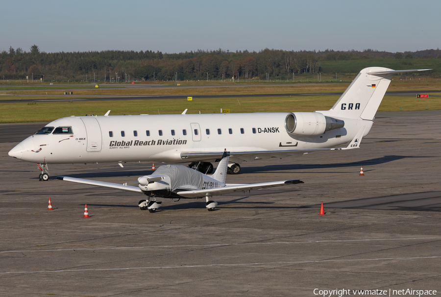 Global Reach Aviation Bombardier CRJ-200LR (D-ANSK) | Photo 424187