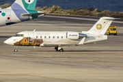 MHS Aviation Bombardier CL-600-2B16 Challenger 604 (D-ANTR) at  Gran Canaria, Spain