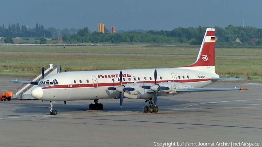 Interflug Ilyushin Il-18D (D-AOAO) | Photo 409337