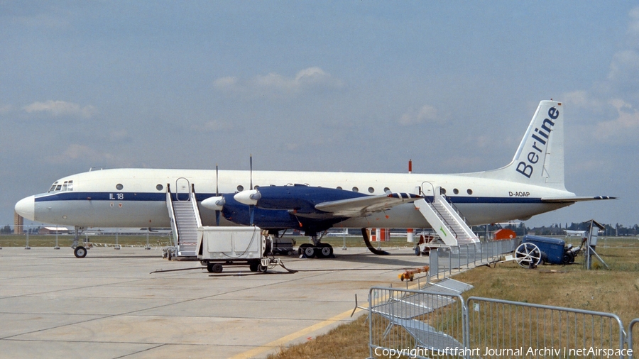 BerLine Ilyushin Il-18D (D-AOAP) | Photo 409341