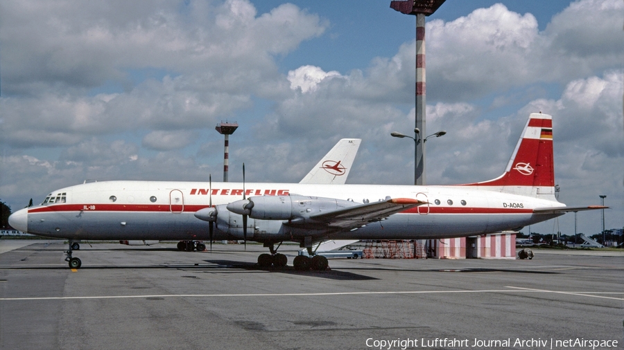 Interflug Ilyushin Il-18D (D-AOAS) | Photo 409344