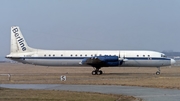 BerLine Ilyushin Il-18D (D-AOAU) at  Hamburg - Fuhlsbuettel (Helmut Schmidt), Germany