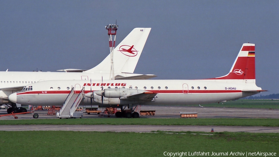 Interflug Ilyushin Il-18D (D-AOAU) | Photo 409346