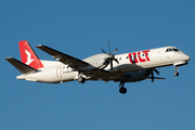 OLT - Ostfriesische Lufttransport SAAB 2000 (D-AOLB) at  Hamburg - Fuhlsbuettel (Helmut Schmidt), Germany