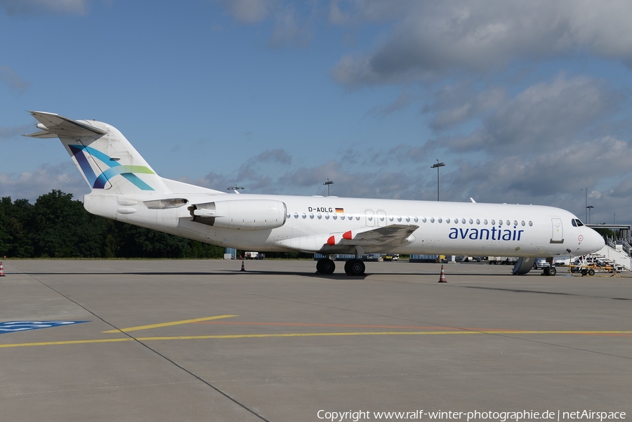 Avanti Air Fokker 100 (D-AOLG) | Photo 376505