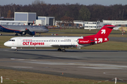OLT Express Fokker 100 (D-AOLG) at  Hamburg - Fuhlsbuettel (Helmut Schmidt), Germany