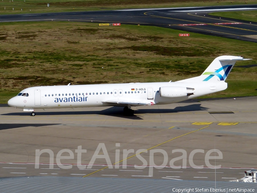 Avanti Air Fokker 100 (D-AOLG) | Photo 120698