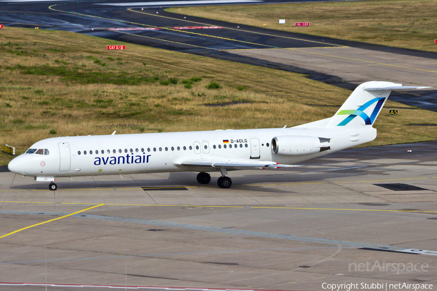 Avanti Air Fokker 100 (D-AOLG) | Photo 79315