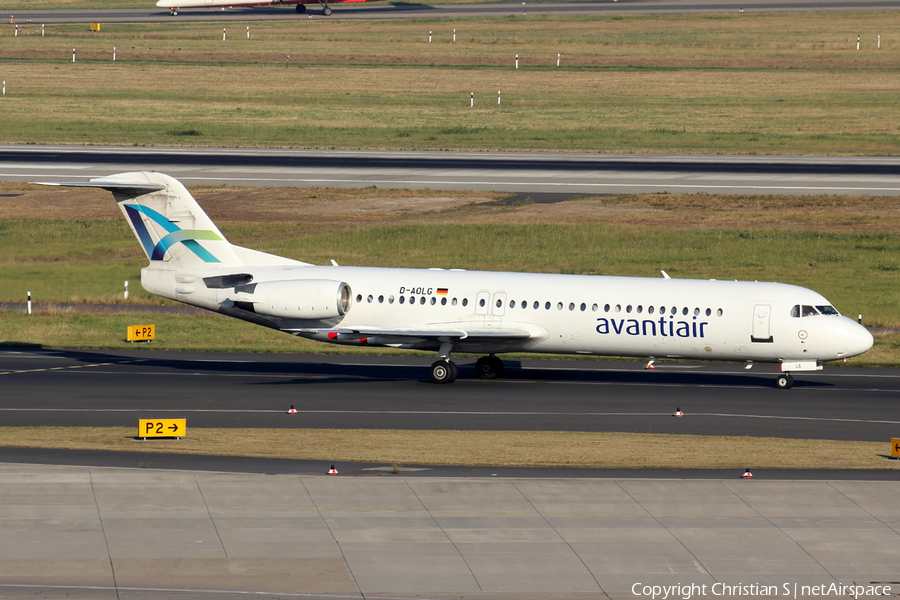 Avanti Air Fokker 100 (D-AOLG) | Photo 123753