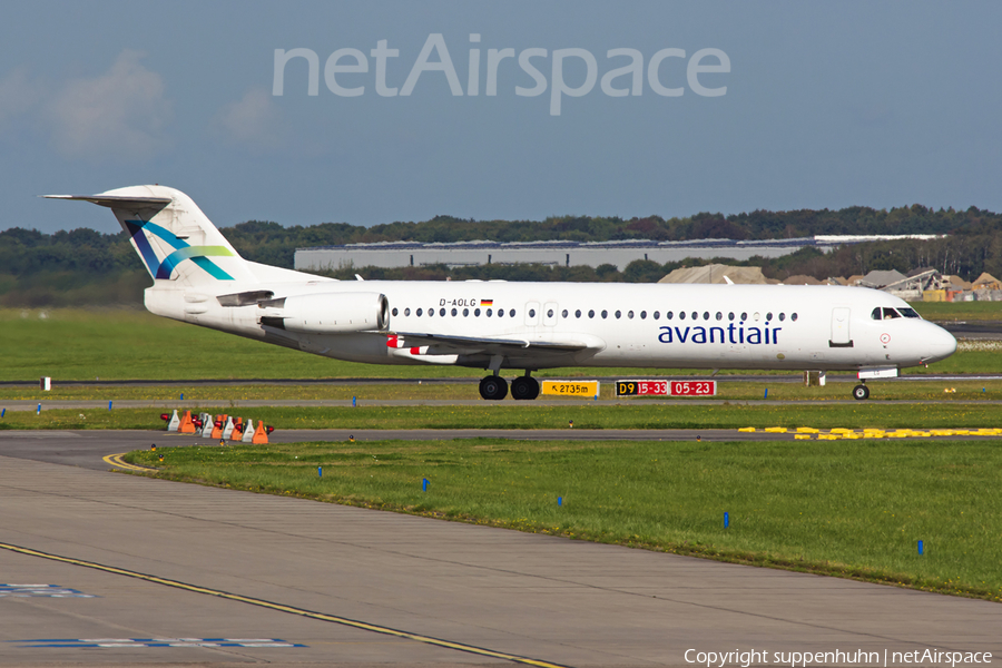 Avanti Air Fokker 100 (D-AOLG) | Photo 125477