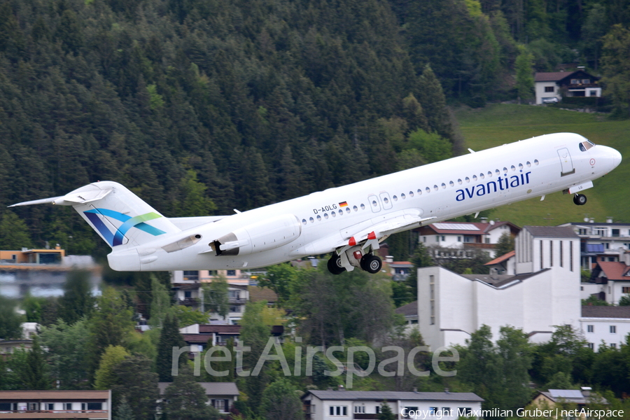 Avanti Air Fokker 100 (D-AOLG) | Photo 162665