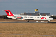OLT - Ostfriesische Lufttransport Fokker 100 (D-AOLG) at  Bremen, Germany