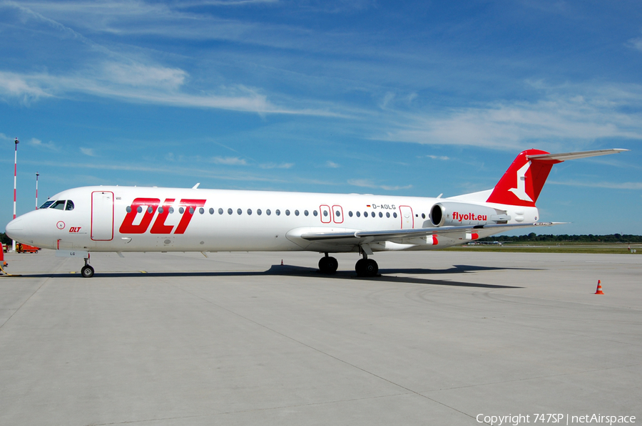 OLT - Ostfriesische Lufttransport Fokker 100 (D-AOLG) | Photo 31531