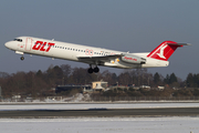 OLT - Ostfriesische Lufttransport Fokker 100 (D-AOLG) at  Hamburg - Fuhlsbuettel (Helmut Schmidt), Germany