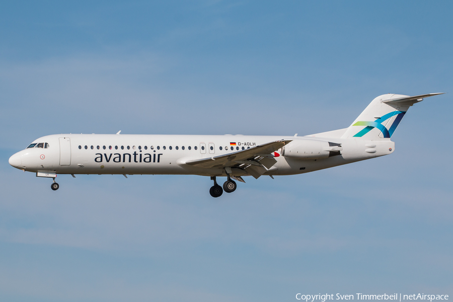 Avanti Air Fokker 100 (D-AOLH) | Photo 361887
