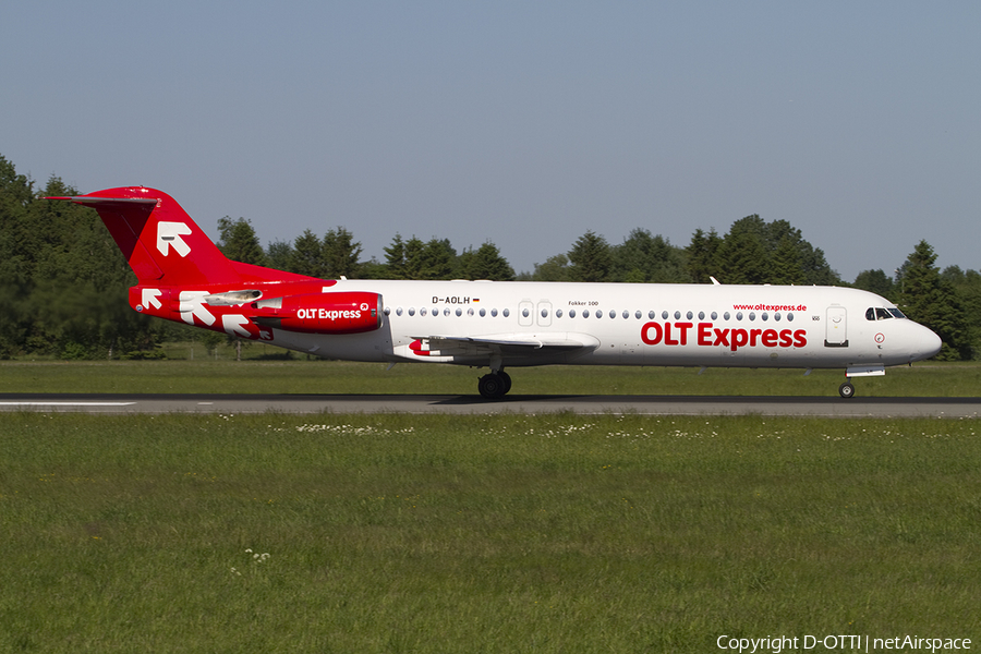 OLT Express Fokker 100 (D-AOLH) | Photo 384049