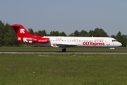 OLT Express Fokker 100 (D-AOLH) at  Hamburg - Fuhlsbuettel (Helmut Schmidt), Germany