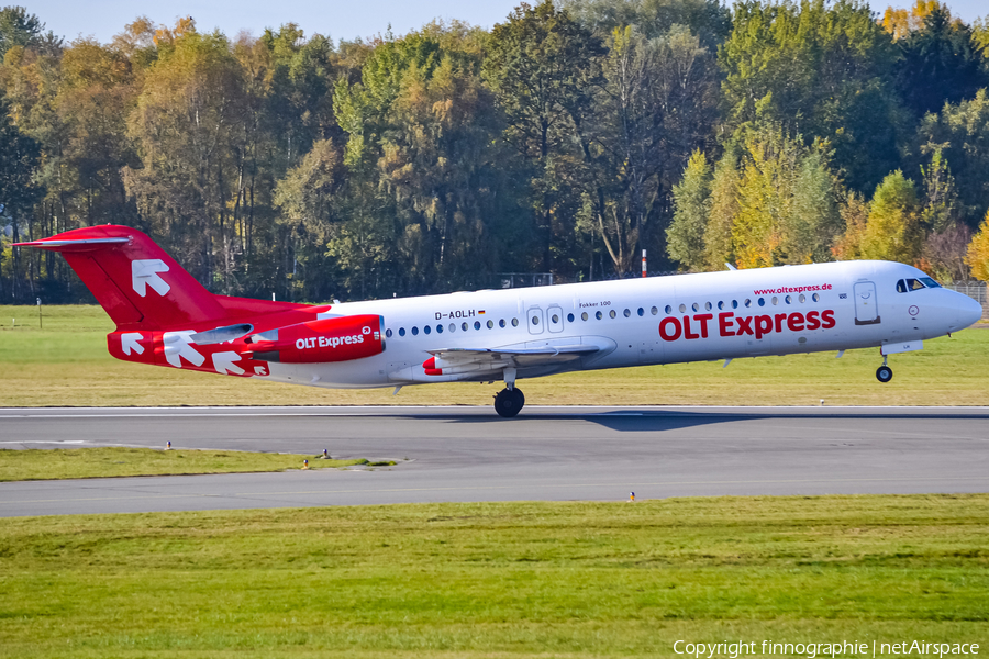 OLT Express Fokker 100 (D-AOLH) | Photo 449060