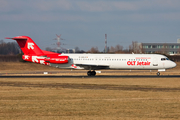 OLT Jetair Fokker 100 (D-AOLH) at  Bremen, Germany