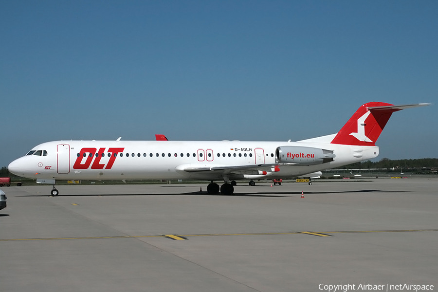 OLT - Ostfriesische Lufttransport Fokker 100 (D-AOLH) | Photo 372783