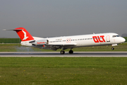 OLT - Ostfriesische Lufttransport Fokker 100 (D-AOLH) at  Hamburg - Finkenwerder, Germany