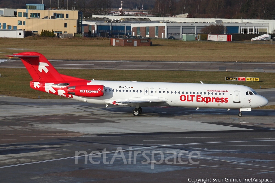 OLT - Ostfriesische Lufttransport Fokker 100 (D-AOLH) | Photo 17663