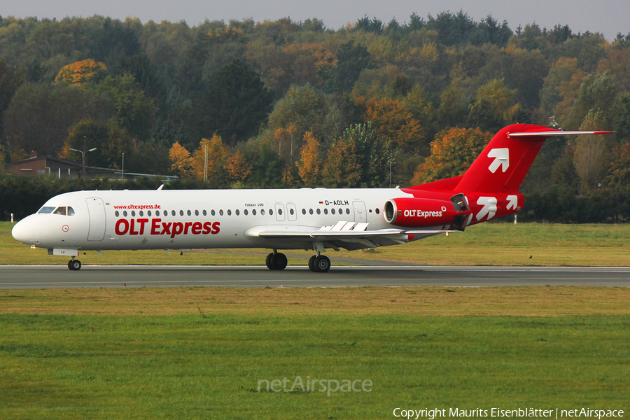 OLT - Ostfriesische Lufttransport Fokker 100 (D-AOLH) | Photo 93851