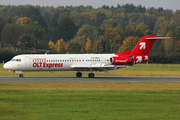 OLT - Ostfriesische Lufttransport Fokker 100 (D-AOLH) at  Hamburg - Fuhlsbuettel (Helmut Schmidt), Germany