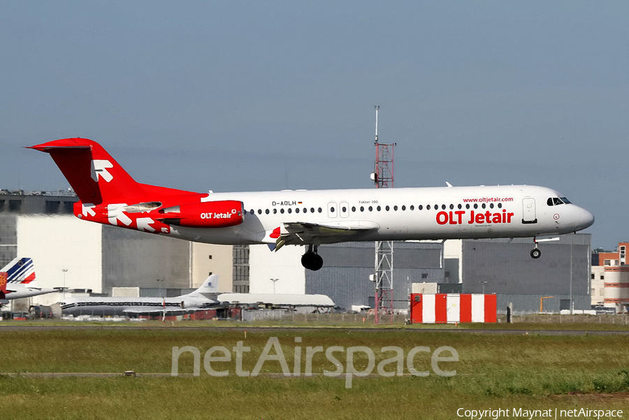 OLT - Ostfriesische Lufttransport Fokker 100 (D-AOLH) | Photo 132941