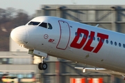 OLT - Ostfriesische Lufttransport Fokker 100 (D-AOLH) at  Hamburg - Finkenwerder, Germany