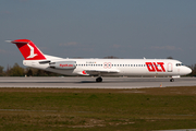 OLT - Ostfriesische Lufttransport Fokker 100 (D-AOLH) at  Hamburg - Finkenwerder, Germany