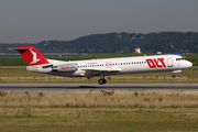 OLT - Ostfriesische Lufttransport Fokker 100 (D-AOLH) at  Hamburg - Finkenwerder, Germany