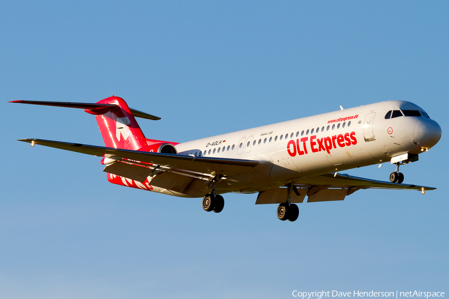 OLT - Ostfriesische Lufttransport Fokker 100 (D-AOLH) | Photo 9282