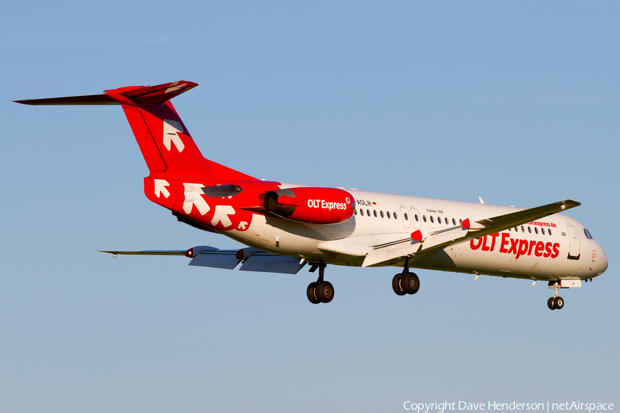 OLT - Ostfriesische Lufttransport Fokker 100 (D-AOLH) | Photo 9283