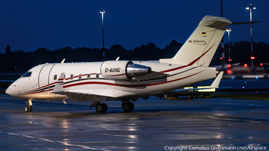 Air Alliance Bombardier CL-600-2B16 Challenger 604 (D-AONE) | Photo 408923