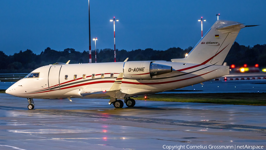 Air Alliance Bombardier CL-600-2B16 Challenger 604 (D-AONE) | Photo 408924